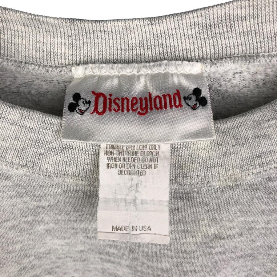 古着 90年代 Disneyland MICKEY MOUSE ミッキーマウス キャラクタースウェットシャツ トレーナー USA製 メンズM相当 ヴィンテージ/eaa591305 古着 90年代 Disneyland ミッキーマウス キャラクタースウェットシャツ