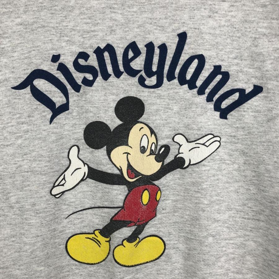古着 90年代 Disneyland ミッキーマウス キャラクタースウェットシャツ