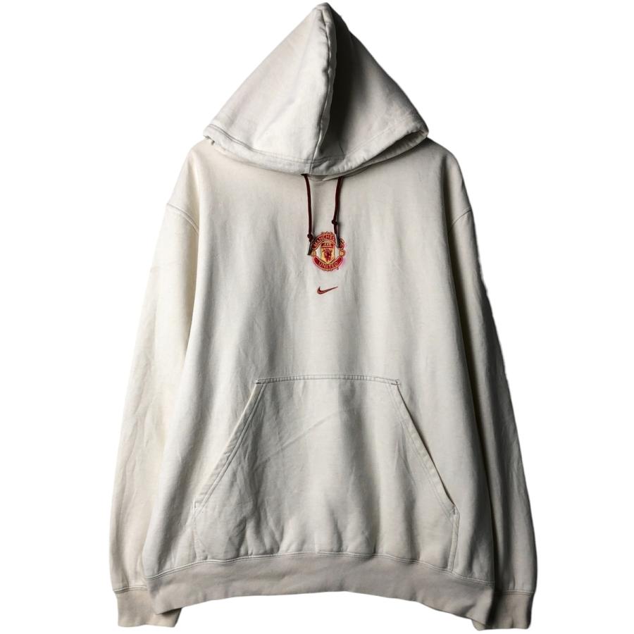 00s NIKE マンチェスターユナイテッド　スウェット　グレー　M メンズ NIKE（ナイキ） 古着 00年代 プレミアリーグ マンチェスター