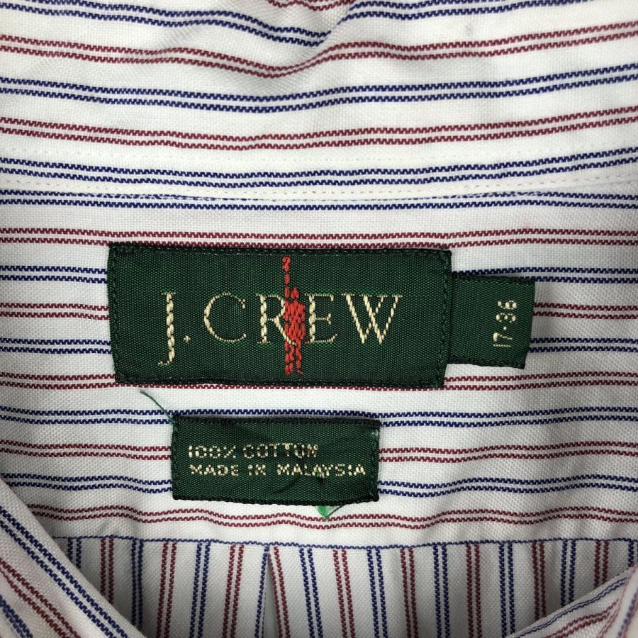 J.CREW（ジェイクルー） 古着 90年代 トリコロールカラー 長袖 ボタン
