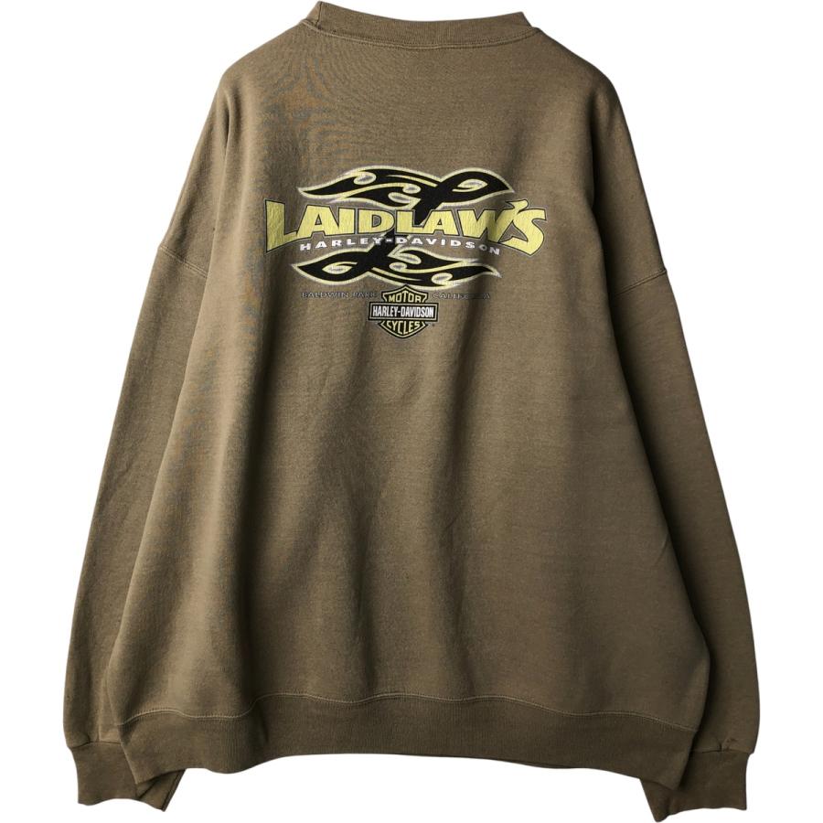 美品　ハーレーダビッドソン　トレーナー　M デッドストック　古着 古着 00年代 ハーレーダビッドソン Harley-Davidson アドバタイジング