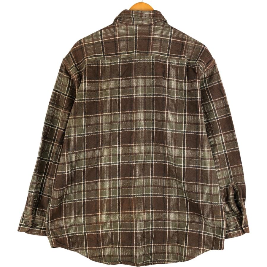 古着 セントジョンズベイ ST.JOHN'S BAY 長袖 フランネルチェック