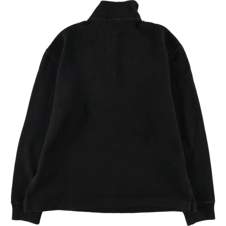 古着 ラルフローレン Ralph Lauren POLO ハーフジップスウェットシャツ