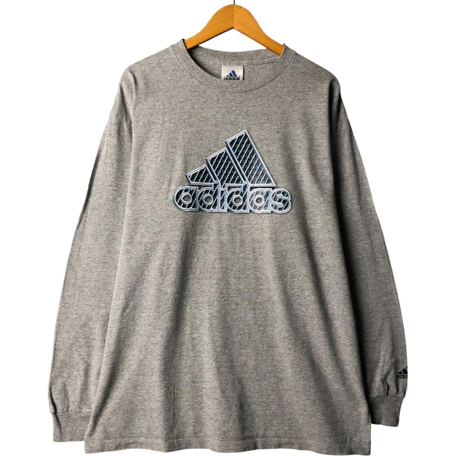 adidas（アディダス） 古着 90年代 ロングTシャツ ロンT USA製 メンズ