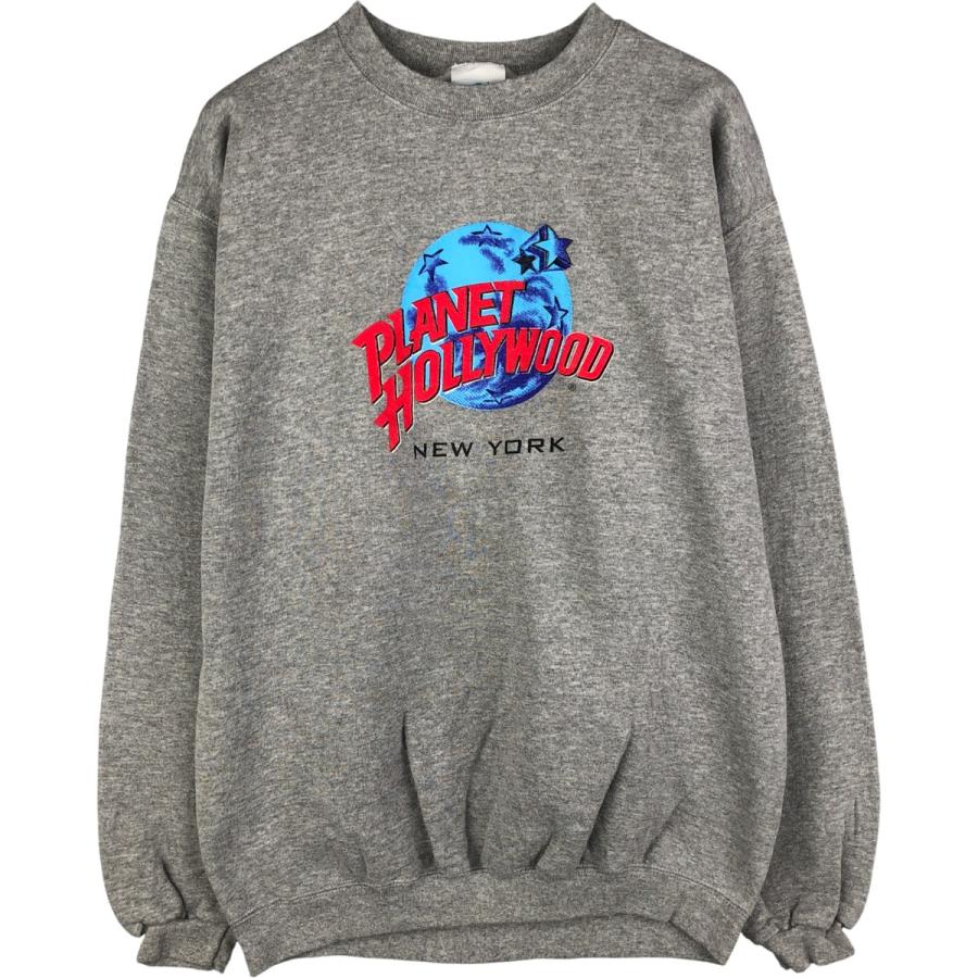 古着 90年代 PLANET HOLLYWOOD アドバタイジング スウェットシャツ