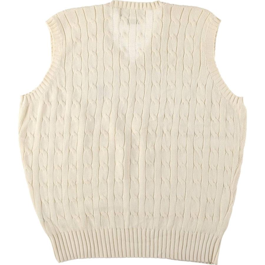 古着 ラルフローレン Ralph Lauren POLO GOLF ポロゴルフ ケーブル編み