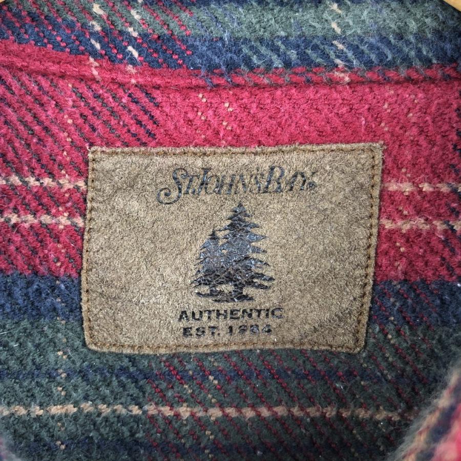 古着 90年代 セントジョンズベイ ST. JOHN'S BAY 長袖 ヘビーネル