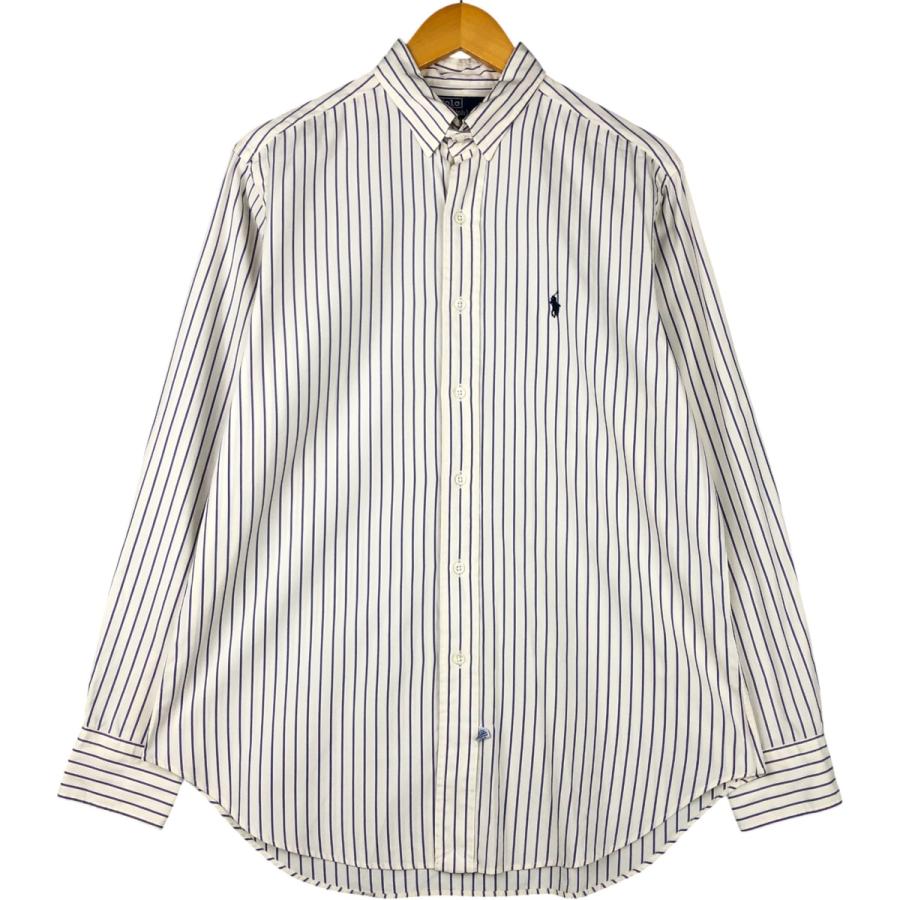 古着 ラルフローレン Ralph Lauren POLO by タブカラー 長袖 コットン