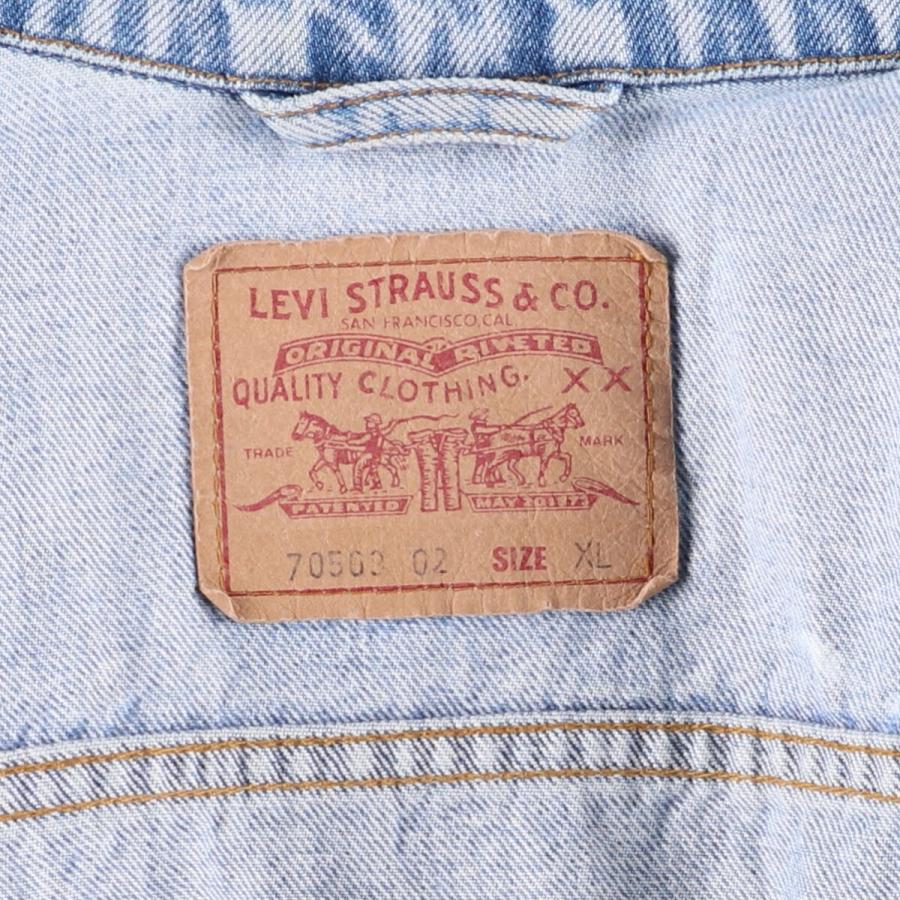 Levi's（リーバイス） 古着 90年代 Levi's 70503-0210 デニム