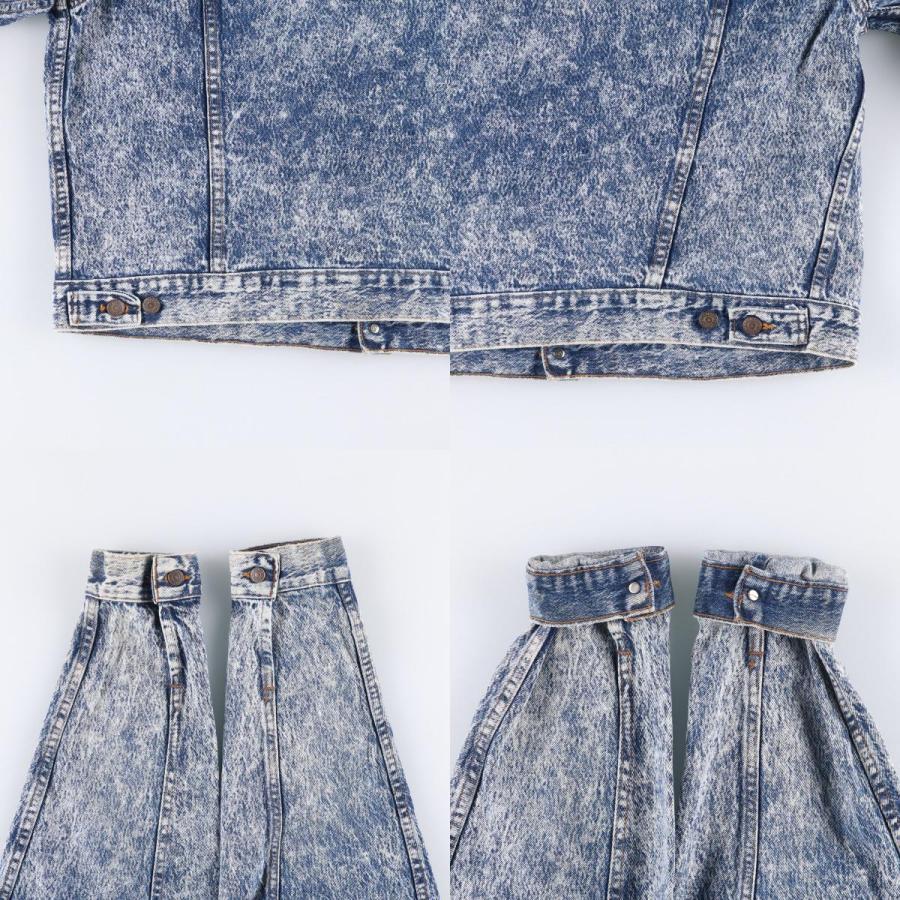 古着 80年代 リーバイス Levi's 70507-0520 ケミカルウォッシュ デニムジャケット Gジャン USA製 メンズXL相当 ヴィンテージ/eaa591930 Levi's（リーバイス） 古着 80年代 Levi's 70507-0520 ケミカル