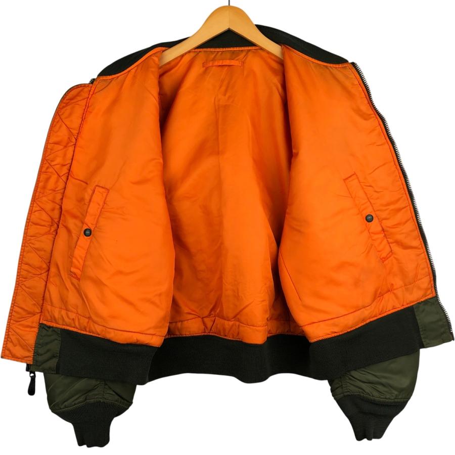 古着 民間品 アルファ ALPHA MA-1タイプ ミリタリー フライト