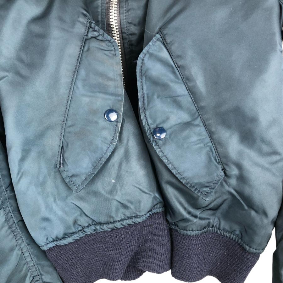 古着 90年代 民間品 アルファ ALPHA MA-1タイプ 中綿入り ミリタリー