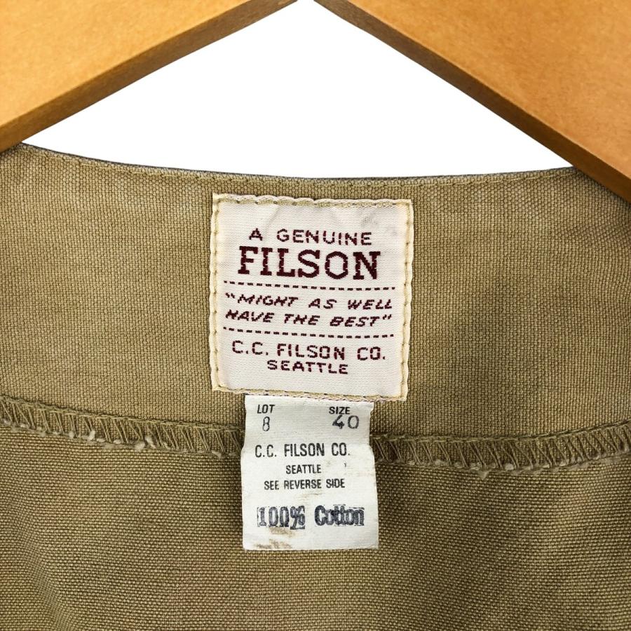 FILSON 古着 70~80年代 フィルソン ハンティングベスト メンズM相当  