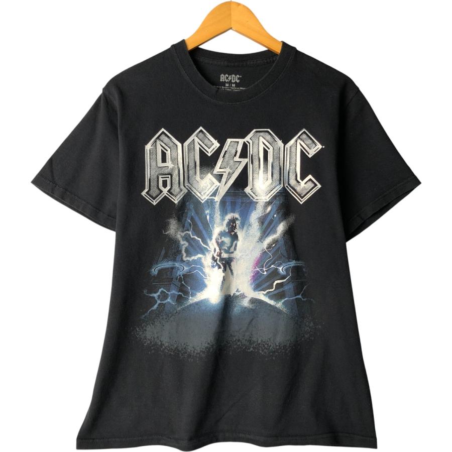 古着 AC/DC エーシーディーシー バンドTシャツ バンT メンズM相当