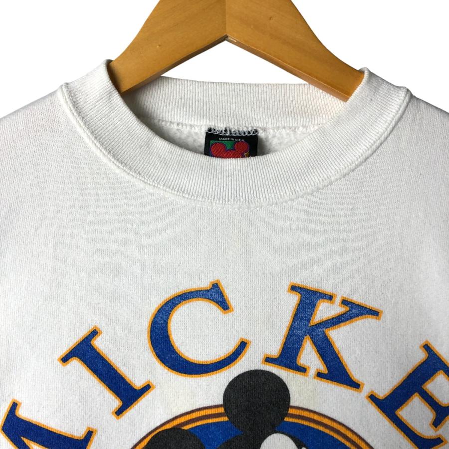 古着 90年代 MICKY UNLIMITED ミッキーマウス キャラクタースウェット