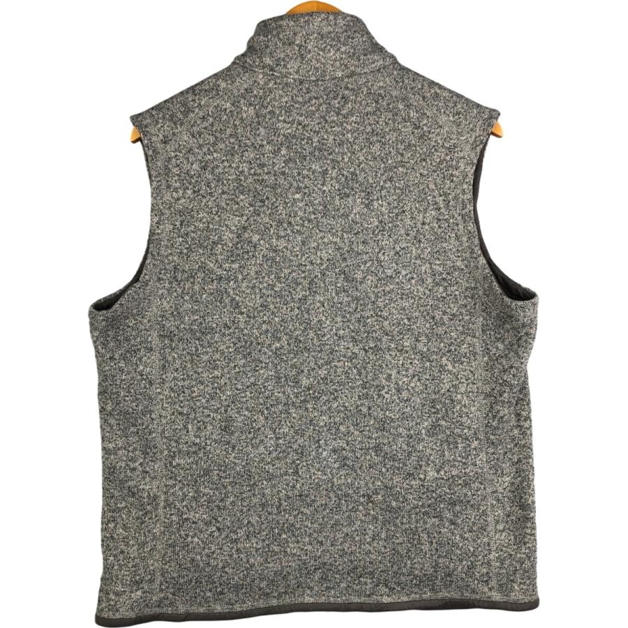 patagonia / フリースベスト/XL/ポリエステル/GRY/無地/25881 patagonia（パタゴニア） 古着 ベターセーターベスト 25881 フリース