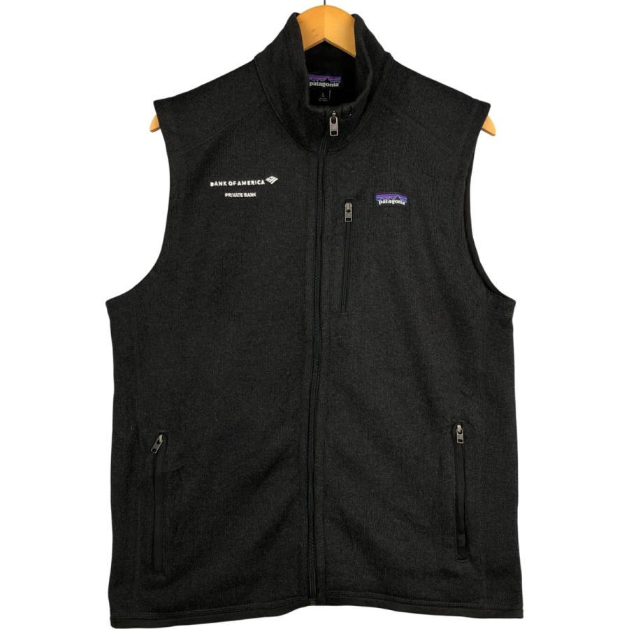 Patagonia 黒 XSメンズ・ベター・セーター・ベスト【中古品】 古着 00 