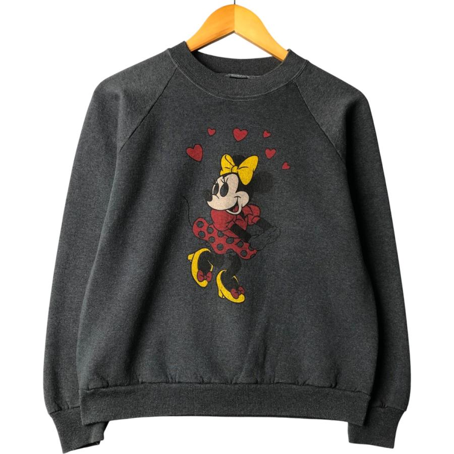 古着 90年代 allison MINNIE MOUSE ミニーマウス キャラクタースウェットシャツ トレーナー USA製 レディースXL相当 ヴィンテージ /eaa503920 古着 80~90年代 MINNIE MOUSE ミニーマウス キャラクタースウェット
