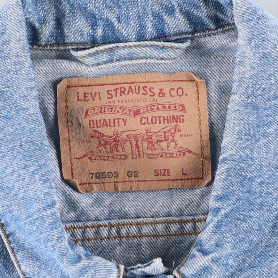 Levi's（リーバイス） 古着 90年代 Levi's 70503-02 ユーロモデル