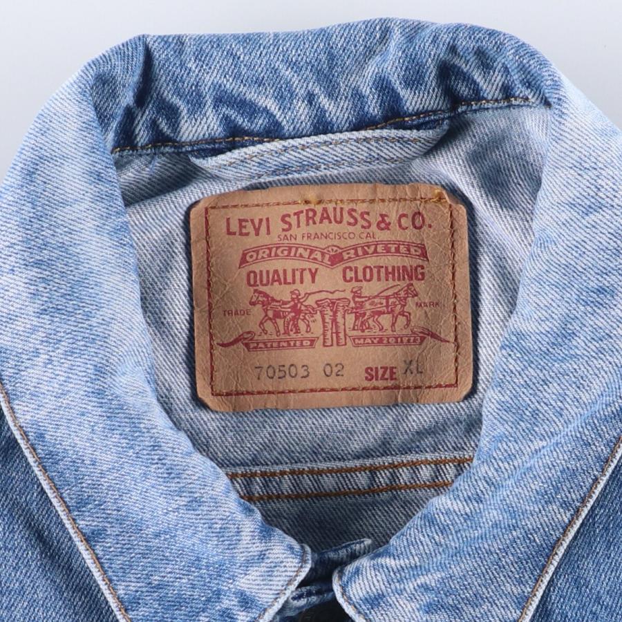 Levi's（リーバイス） 古着 90年代 Levi's 70503-02 ユーロモデル