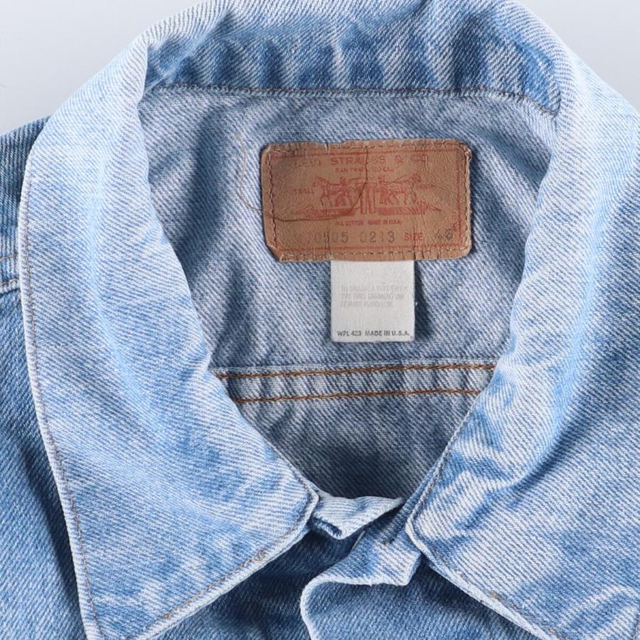 Levi's（リーバイス） 古着 ~80年代 Levi's 70505-0213 デニム