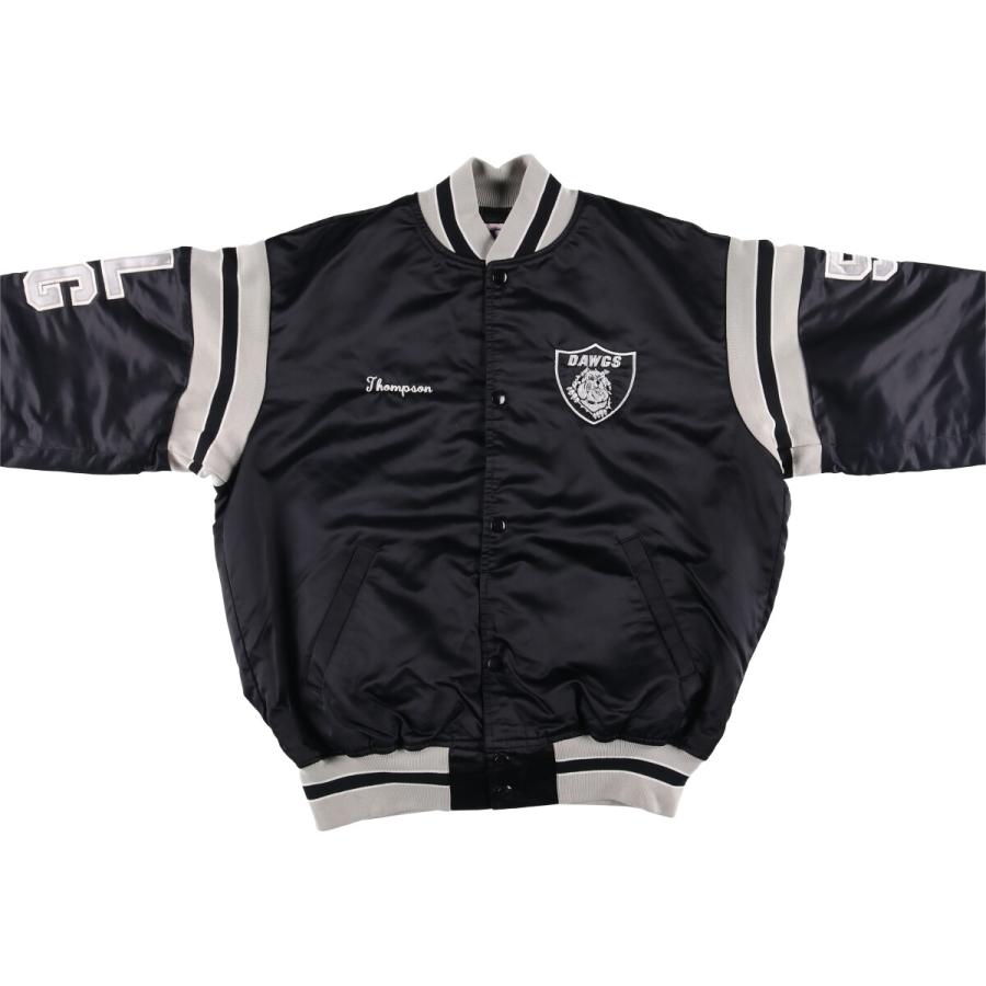 古着 90年代 GAME Sportswear Ltd 中綿入り ナイロンスタジャン
