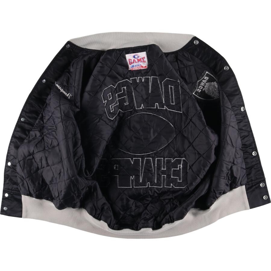 古着 90年代 GAME Sportswear Ltd 中綿入り ナイロンスタジャン