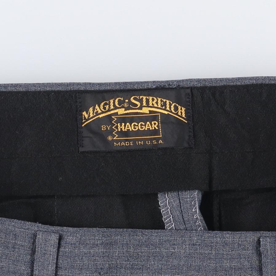 古着 70年代 ハガー HAGGAR MAGIC STRETCH ストライプ柄 スラックス