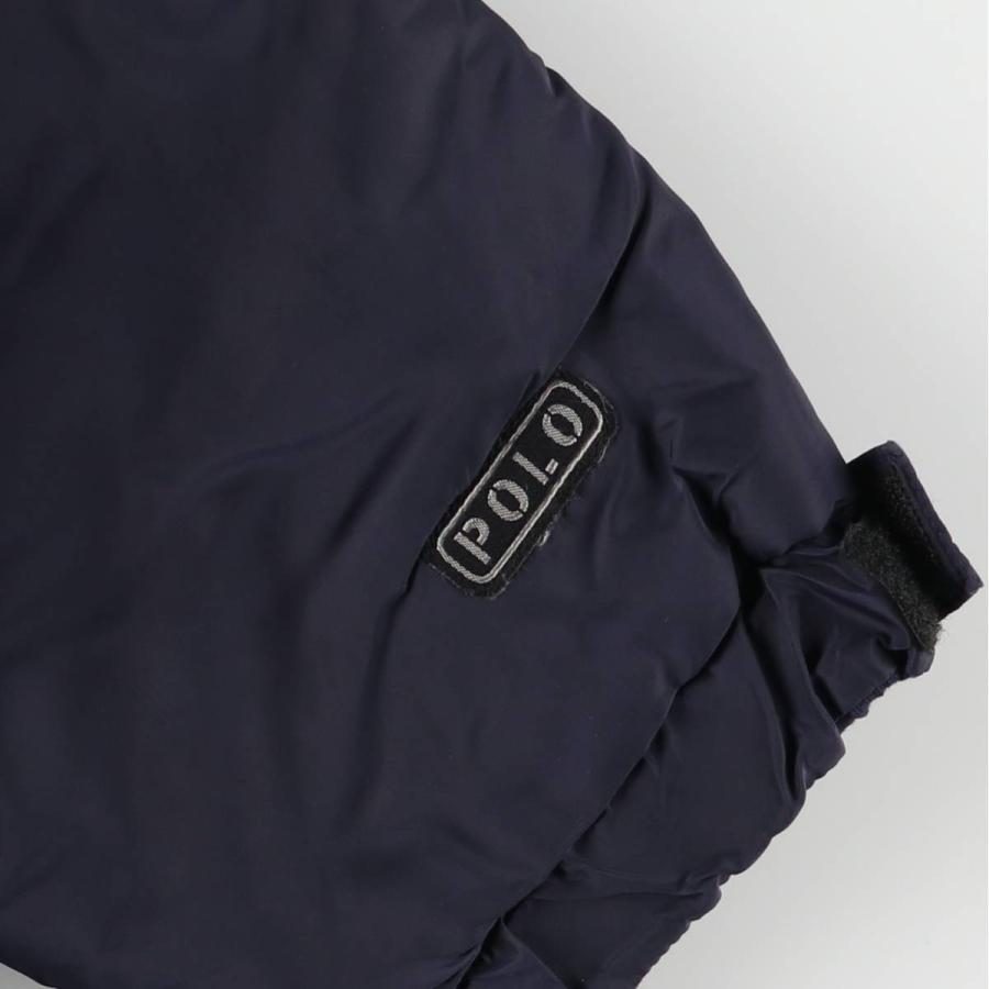 古着 ラルフローレン Ralph Lauren POLO by リバーシブル 中綿パーカー