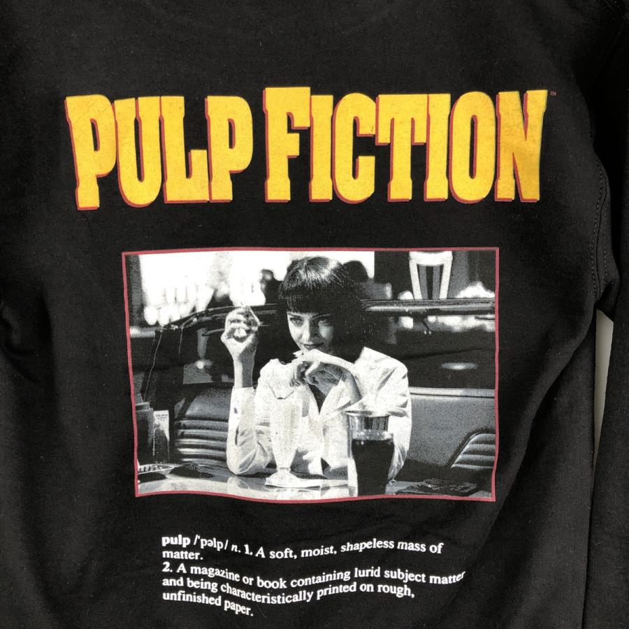 古着 PULP FICTION パルプフィクション ムービー スウェットプルオーバーパーカー レディースS相当/eaa592485 古着 PULP FICTION パルプフィクション ムービー スウェットプル