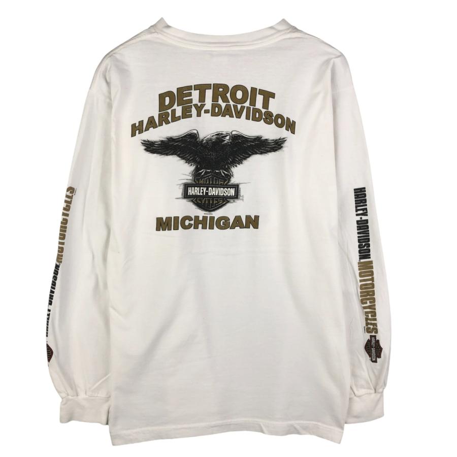 古着 00年代 ハーレーダビッドソン Harley-Davidson ロングTシャツ