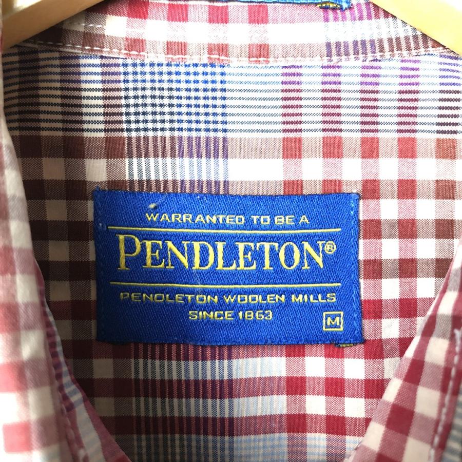 PENDLETON（ペンドルトン） 古着 長袖 ボタンダウンチェックシャツ