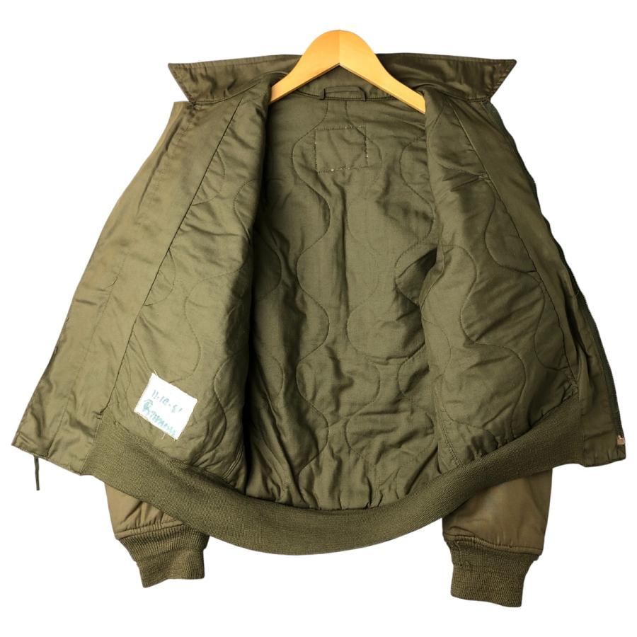 古着 ヘリクルージャケット ミリタリー フライトジャケット メンズL