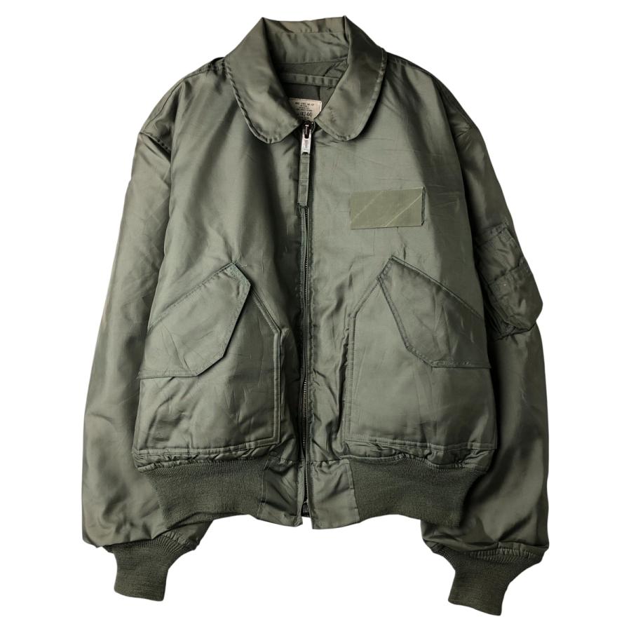 80s 米軍 CWU-45/P フライトジャケット L 42-44 戦闘服 古着 80年代 米軍実品 CWU-45/P ミリタリー フライトジャケット USA製