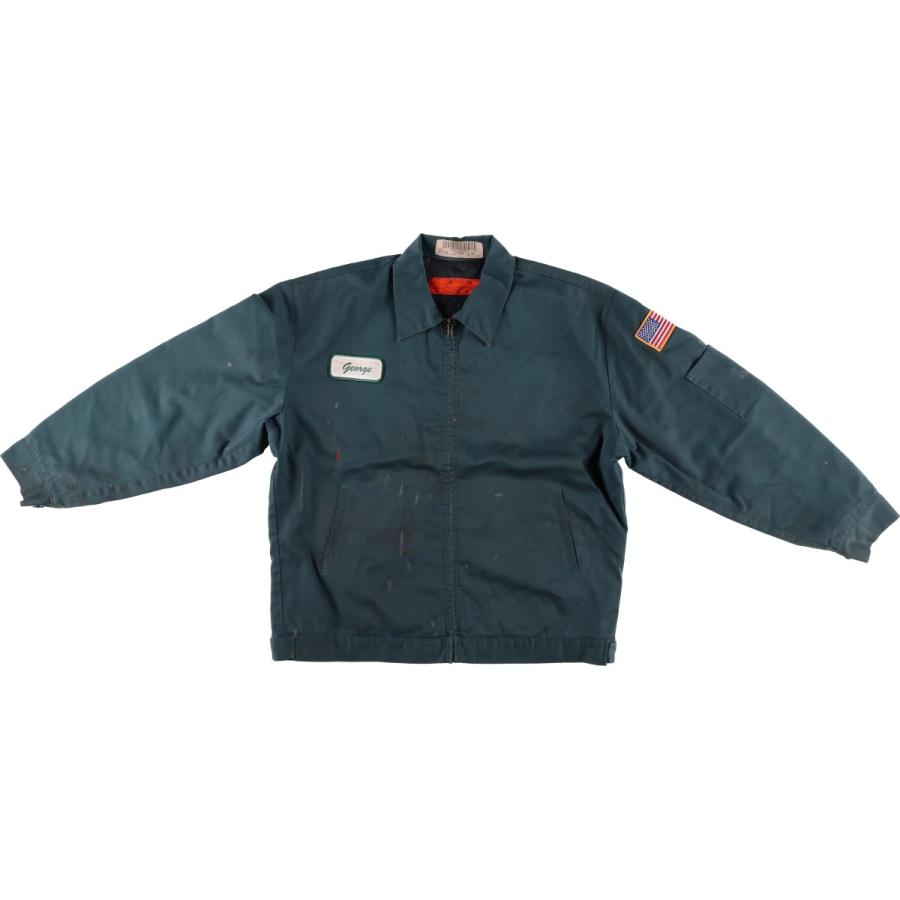 RED KAP（レッドキャップ） 古着 星条旗柄 中綿入り ワークジャケット 
