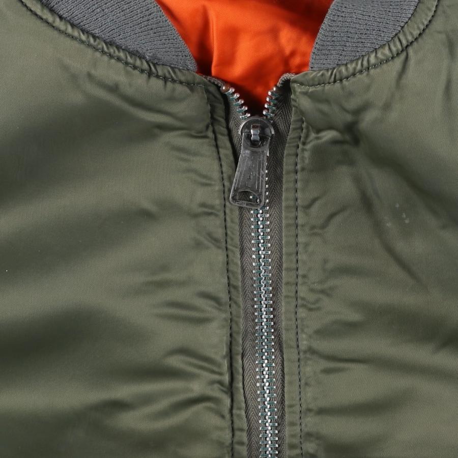 古着 90年代 民間品 アルファ ALPHA MA-1タイプ 中綿入り ミリタリー