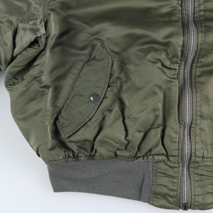 古着 90年代 民間品 アルファ ALPHA MA-1タイプ 中綿入り ミリタリー