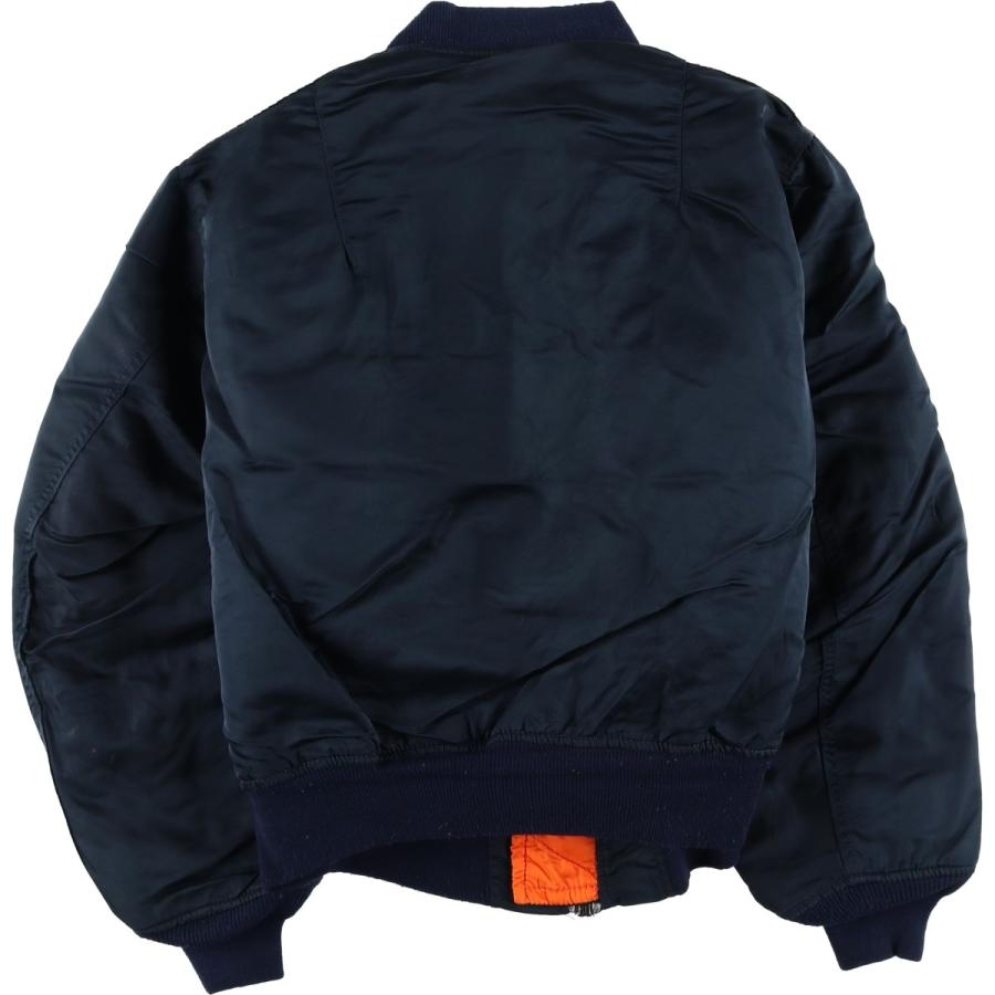 古着 90年代 民間品 アルファ ALPHA MA-1タイプ 中綿入り ミリタリー