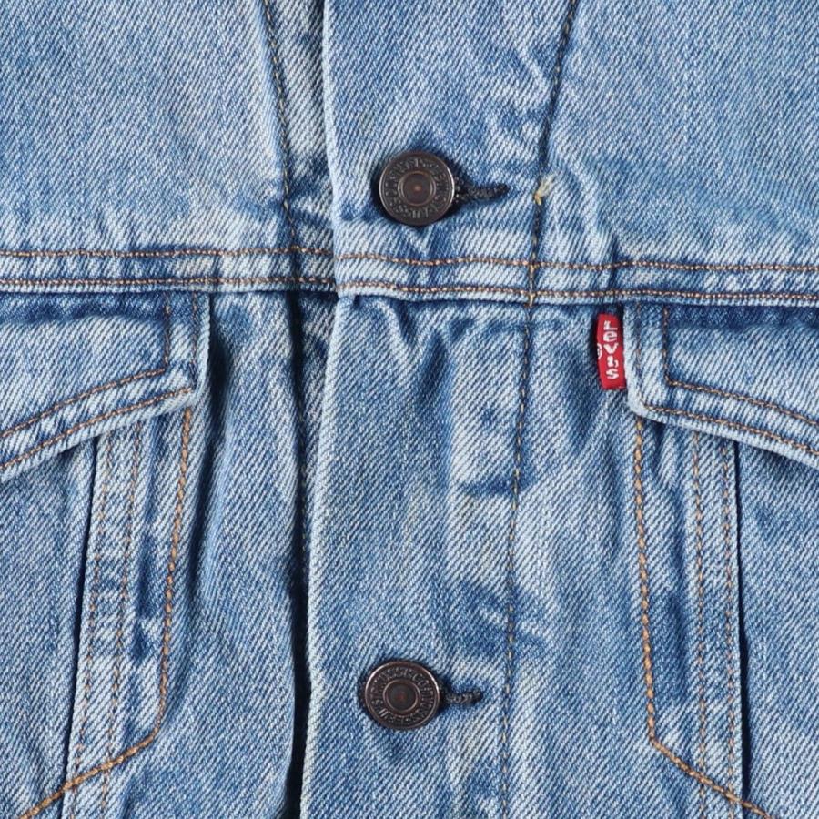 Levi's（リーバイス） 古着 中綿入り デニムボアジャケット メンズL