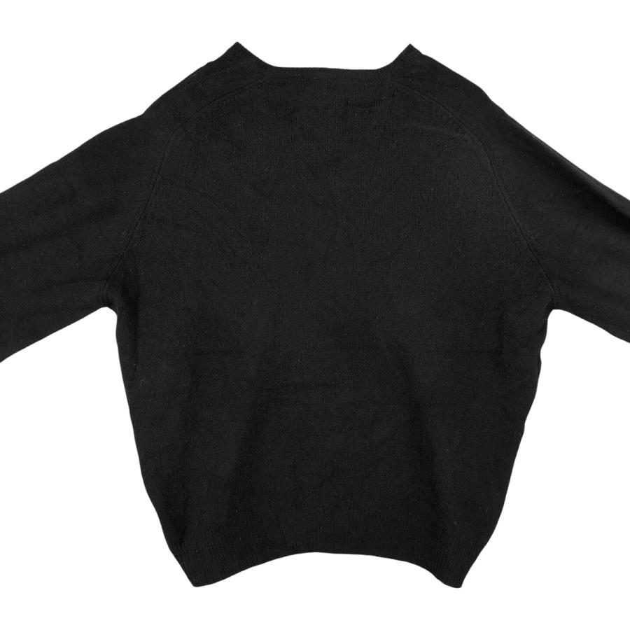 古着 ラルフローレン Ralph Lauren POLO by Vネック ラムウールニット