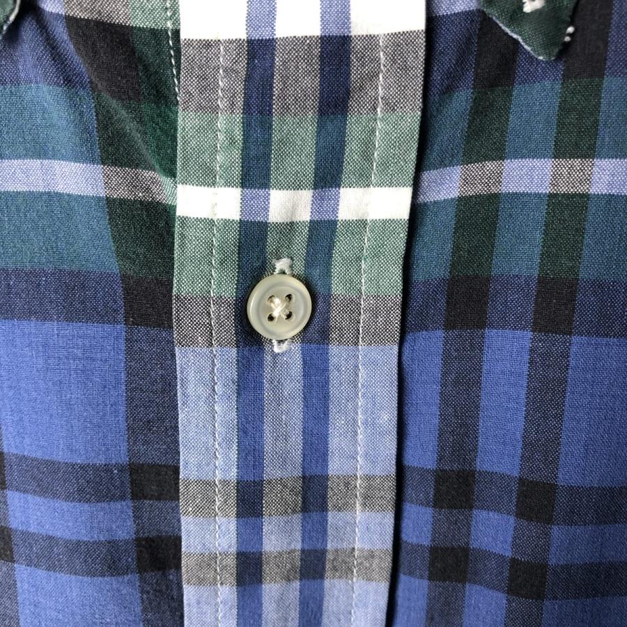 古着 ラルフローレン Ralph Lauren BIG SHIRT 半袖 ボタンダウン