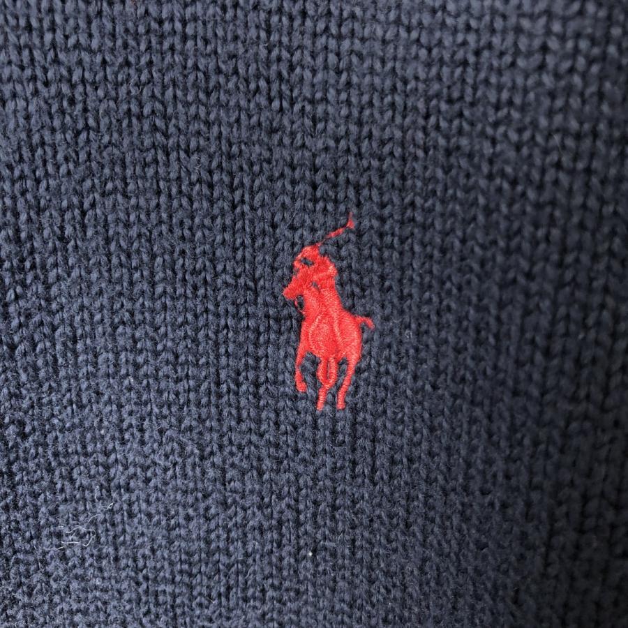 古着 ラルフローレン Ralph Lauren POLO RALPH LAUREN コットンニットハーフジップセーター メンズXXL相当/eaa592714 古着 ラルフローレン Ralph Lauren POLO RALPH LAUREN コットンニット