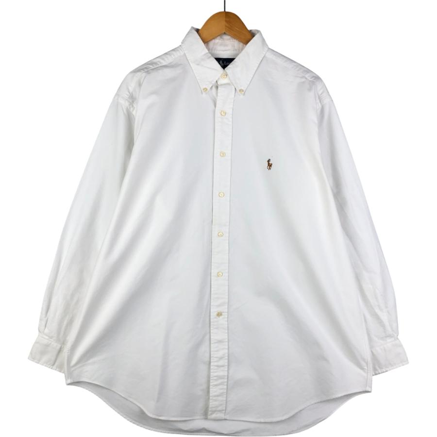 古着 ラルフローレン Ralph Lauren YARMOUTH 長袖 ボタンダウンシャツ