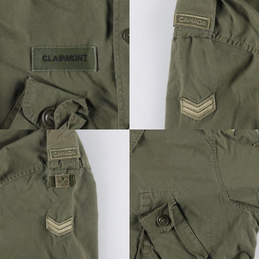 古着 カナダ軍 MK2 ミリタリー コンバットジャケット メンズXL相当