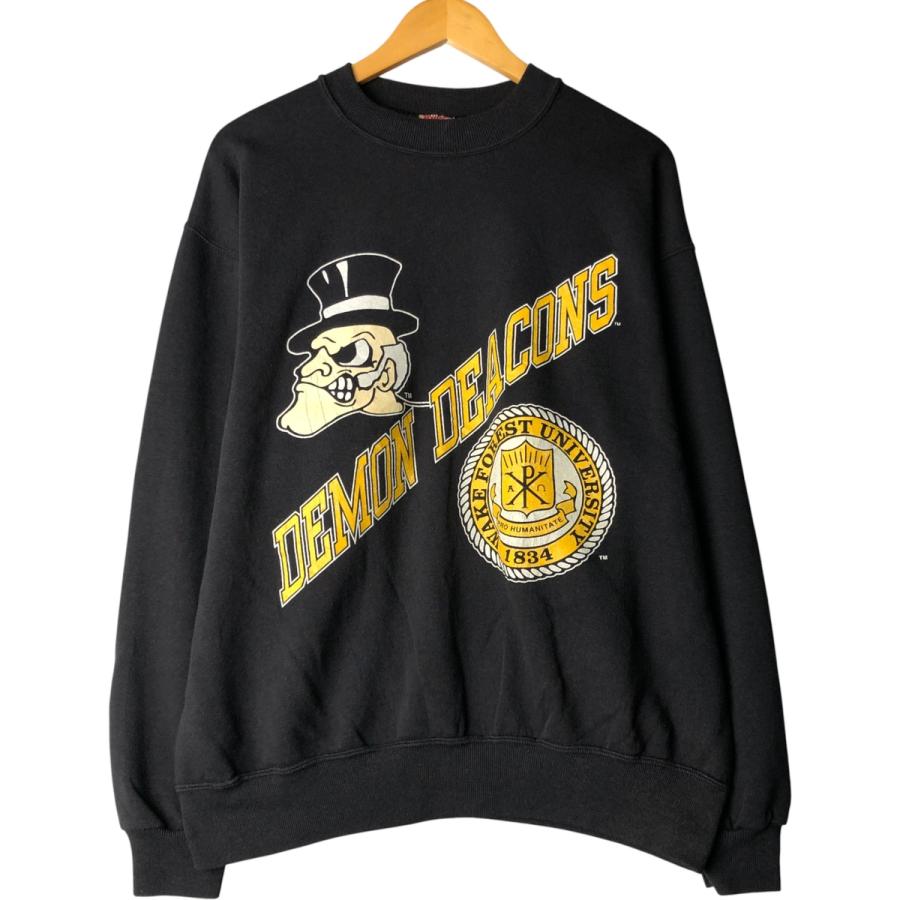 Hanes（ヘインズ） 古着 00年代 Hanes 3連プリント カレッジ