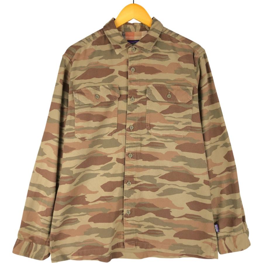 patagonia（パタゴニア） 古着 オーガニックコットン 迷彩柄 53947FA19