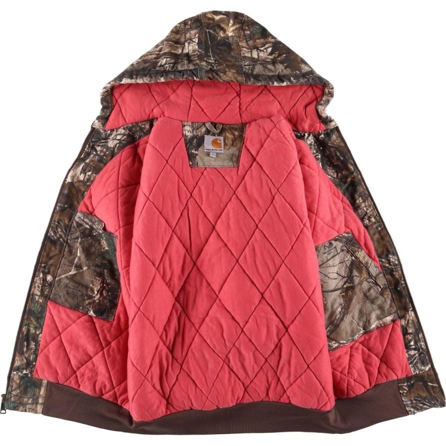 Carhartt（カーハート） 古着 アクティブジャケット 迷彩柄 リアル
