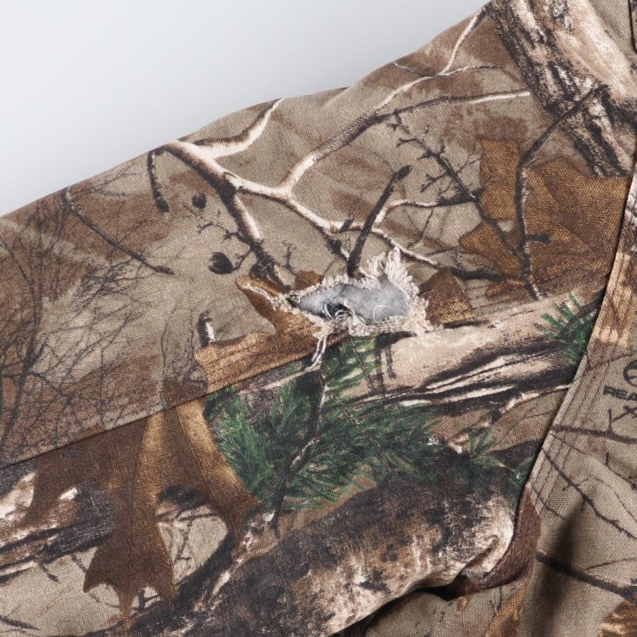 Carhartt（カーハート） 古着 アクティブジャケット 迷彩柄 リアル