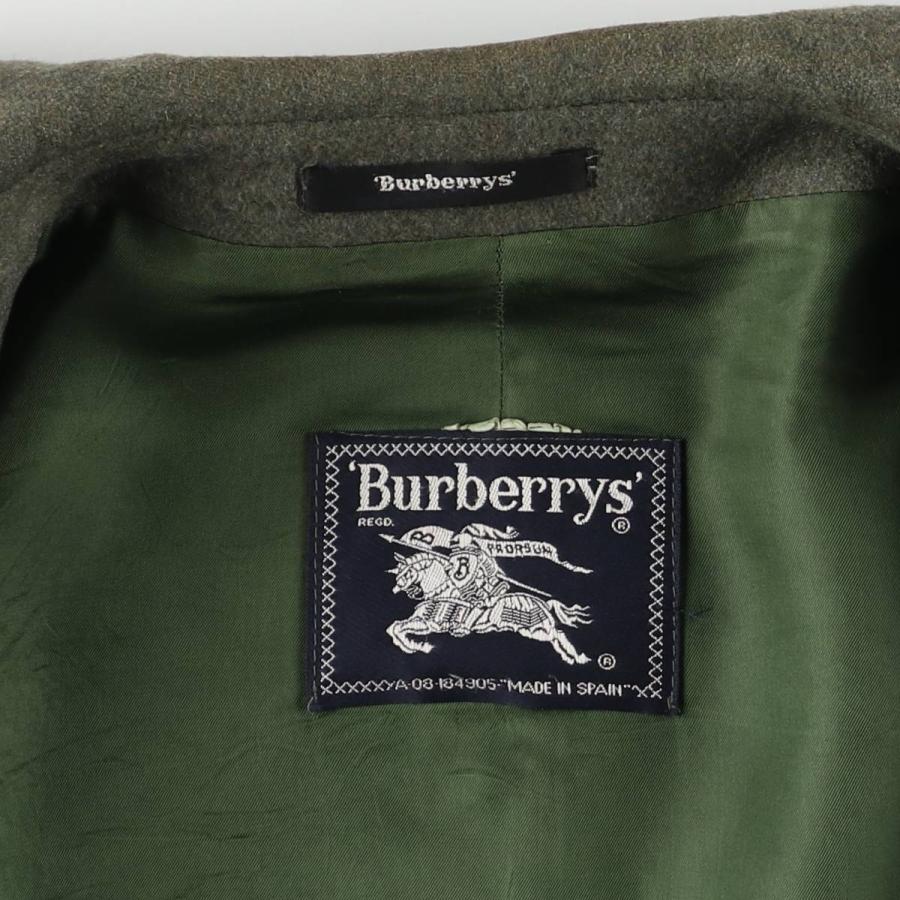 Burberry ウールジャケット　ハーフコート BURBERRY（バーバリー） 古着 Burberry's ウールハーフコート メンズM