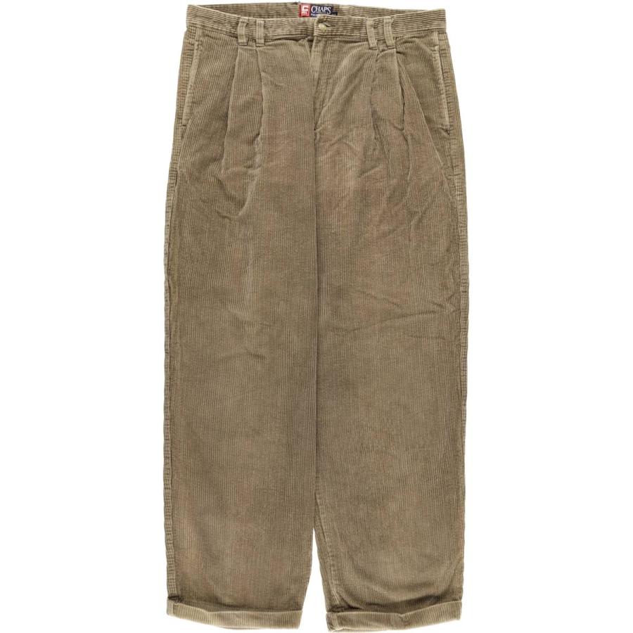 古着 ラルフローレン Ralph Lauren CHAPS チャップス ツータック